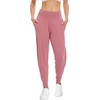 image:imageWiWi Womens Yoga Pants Viscose from Bamboo Stretchy Joggers Pant Comfy Lounge Bottoms Pajama Soft Breathable Cooling SXXLDusty Rose
