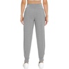 image:imageWiWi Womens Yoga Pants Viscose from Bamboo Stretchy Joggers Pant Comfy Lounge Bottoms Pajama Soft Breathable Cooling SXXLHeather Grey