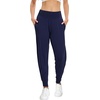 image:imageWiWi Womens Yoga Pants Viscose from Bamboo Stretchy Joggers Pant Comfy Lounge Bottoms Pajama Soft Breathable Cooling SXXLNavy
