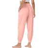 image:imageWiWi Womens Yoga Pants Viscose from Bamboo Stretchy Joggers Pant Comfy Lounge Bottoms Pajama Soft Breathable Cooling SXXLPeach Pink