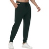 image:imageWiWi Mens Sweatpants Joggers for Men with Pocket Athletic Running Workout Gym Pants Lightweight Track Casual Pant SXXLAdark Fence Green
