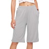 image:imageWiWi Viscose from Bamboo Soft Sleep Shorts for Women Pajama Bottoms Lounge Plus Size Lightweight Short Pants S3XLight Grey