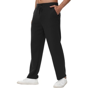 image:imageWiWi Mens Sweatpants Joggers for Men with Pocket Athletic Running Workout Gym Pants Lightweight Track Casual Pant SXXLBblack