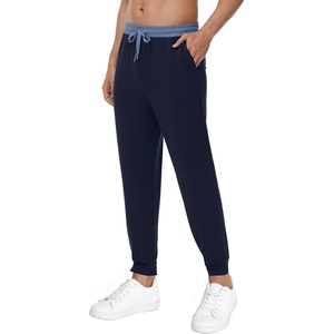 image:imageWiWi Mens Sweatpants Joggers for Men with Pocket Athletic Running Workout Gym Pants Lightweight Track Casual Pant SXXLCnautical BlueBlue