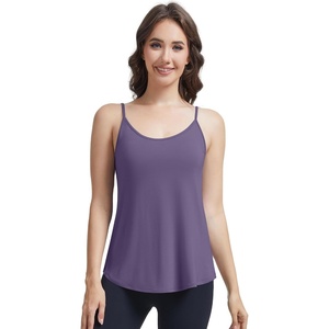 image:imageWiWi Womens Camisole Adjustable Spaghetti Straps Undershirt Soft Tank Tops Bamboo Viscose Cami Sleepwear SXXLBlavender