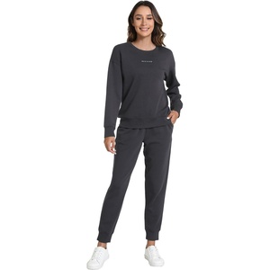image:imageWiWi Womens Longsleve Set Soft Comfortable amp Breathable Fabric for Ultimate Sleep Experience SXXLCcharcoal