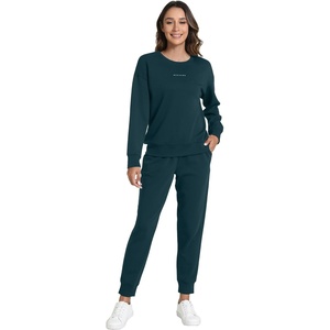 image:imageWiWi Womens Longsleve Set Soft Comfortable amp Breathable Fabric for Ultimate Sleep Experience SXXLCdeep Teal