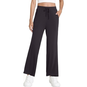 image:imageWiWi Womens Sweatpants Loose Casual Lounge Work Pants Lightweight Yoga Pant with Pockets SXXLAcharcoal