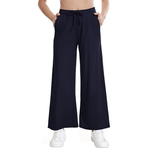 image:imageWiWi Womens Sweatpants Loose Casual Lounge Work Pants Lightweight Yoga Pant with Pockets SXXLBnautical Blue