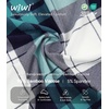 image:imageWiWi Bamboo Viscose Mens Pajamas Set Soft Button Down Cooling Sleepwear and Pants Knit Lounge PJs with Pockets SXXLAnavyGreen Plaid