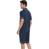 image:imageWiWi Bamboo Viscose Mens Pajamas Set Soft Button Down Cooling Sleepwear and Pants Knit Lounge PJs with Pockets SXXLBdark Blue