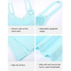 image:imageWiWi Bamboo Viscose Nightgowns for Women Cooling Sleepwear Moisture Wicking Night Sweats ReliefAqua
