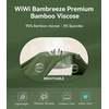 image:imageWiWi Bamboo Viscose Nightgowns for Women Cooling Sleepwear Moisture Wicking Night Sweats ReliefArmy Green