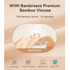 image:imageWiWi Bamboo Viscose Nightgowns for Women Cooling Sleepwear Moisture Wicking Night Sweats ReliefBeige