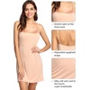 image:imageWiWi Bamboo Viscose Nightgowns for Women Cooling Sleepwear Moisture Wicking Night Sweats ReliefBeige