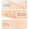 image:imageWiWi Bamboo Viscose Nightgowns for Women Cooling Sleepwear Moisture Wicking Night Sweats ReliefBeige
