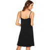 image:imageWiWi Bamboo Viscose Nightgowns for Women Cooling Sleepwear Moisture Wicking Night Sweats ReliefBlack