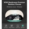 image:imageWiWi Bamboo Viscose Nightgowns for Women Cooling Sleepwear Moisture Wicking Night Sweats ReliefBlack