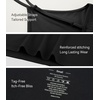 image:imageWiWi Bamboo Viscose Nightgowns for Women Cooling Sleepwear Moisture Wicking Night Sweats ReliefBlack