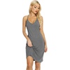 image:imageWiWi Bamboo Viscose Nightgowns for Women Cooling Sleepwear Moisture Wicking Night Sweats ReliefDark Heather Grey