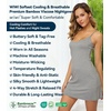 image:imageWiWi Bamboo Viscose Nightgowns for Women Cooling Sleepwear Moisture Wicking Night Sweats ReliefHeather Grey