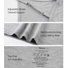 image:imageWiWi Bamboo Viscose Nightgowns for Women Cooling Sleepwear Moisture Wicking Night Sweats ReliefHeather Grey