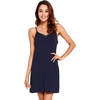image:imageWiWi Bamboo Viscose Nightgowns for Women Cooling Sleepwear Moisture Wicking Night Sweats ReliefNavy
