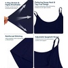 image:imageWiWi Bamboo Viscose Nightgowns for Women Cooling Sleepwear Moisture Wicking Night Sweats ReliefNavy