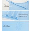 image:imageWiWi Bamboo Viscose Nightgowns for Women Cooling Sleepwear Moisture Wicking Night Sweats ReliefPale Blue