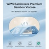 image:imageWiWi Bamboo Viscose Nightgowns for Women Cooling Sleepwear Moisture Wicking Night Sweats ReliefPale Blue