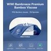 image:imageWiWi Bamboo Viscose Nightgowns for Women Cooling Sleepwear Moisture Wicking Night Sweats ReliefPrussian Blue