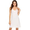 image:imageWiWi Bamboo Viscose Nightgowns for Women Cooling Sleepwear Moisture Wicking Night Sweats ReliefPure White