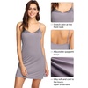 image:imageWiWi Bamboo Viscose Nightgowns for Women Cooling Sleepwear Moisture Wicking Night Sweats ReliefPurplish Grey