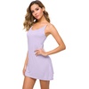 image:imageWiWi Bamboo Viscose Nightgowns for Women Cooling Sleepwear Moisture Wicking Night Sweats ReliefTaro Purple