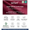 image:imageWiWi Bamboo Viscose Nightgowns for Women Cooling Sleepwear Moisture Wicking Night Sweats ReliefWine