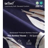image:imageWiWi Bamboo Viscose Nightgowns for Women Soft Long Sleeve Sleep Shirt Nightshirts Cooling Pajamas Sleepwear S4XAnavy Floral