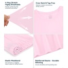 image:imageWiWi Bamboo Viscose Pajama Set for Women Super Soft Long Sleeve Top with Pants Loungewear Cooling 2 Piece Pjs Sets SXXLApink
