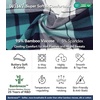 image:imageWiWi Bamboo Viscose Pajama Set for Women Super Soft Long Sleeve Top with Pants Loungewear Cooling 2 Piece Pjs Sets SXXLCpeacock BluenavyGreen Plaid