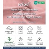 image:imageWiWi Bamboo Viscose Pajamas Set for Women Soft Sleepwear Loose comfy Short Tops with Capri Pants Pjs Loungewear SXXLCmesa Rose