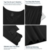 image:imageWiWi Bamboo Viscose Pajamas for Women Set 2 Piece Lace Trim Long Sleeve Womens Pajama Sets Plus Size Pjs with Pockets S4XAblack