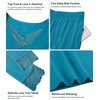 image:imageWiWi Bamboo Viscose Pajamas for Women Set 2 Piece Lace Trim Long Sleeve Womens Pajama Sets Plus Size Pjs with Pockets S4XAteal Blue