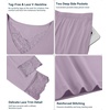 image:imageWiWi Bamboo Viscose Pajamas for Women Set 2 Piece Lace Trim Long Sleeve Womens Pajama Sets Plus Size Pjs with Pockets S4XAviolet