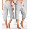 image:imageWiWi Bamboo Viscose womens capri pants Wide Leg Pajama Super Soft Lounge knit Sleep shorts Cooling Pj Bottoms SXXLAash Grey