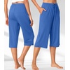 image:imageWiWi Bamboo Viscose womens capri pants Wide Leg Pajama Super Soft Lounge knit Sleep shorts Cooling Pj Bottoms SXXLAbright Blue