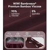 image:imageWiWi Bamboo Viscose womens capri pants Wide Leg Pajama Super Soft Lounge knit Sleep shorts Cooling Pj Bottoms SXXLAbrownish Red