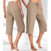image:imageWiWi Bamboo Viscose womens capri pants Wide Leg Pajama Super Soft Lounge knit Sleep shorts Cooling Pj Bottoms SXXLAcamel