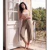image:imageWiWi Bamboo Viscose womens capri pants Wide Leg Pajama Super Soft Lounge knit Sleep shorts Cooling Pj Bottoms SXXLAcamel