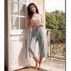image:imageWiWi Bamboo Viscose womens capri pants Wide Leg Pajama Super Soft Lounge knit Sleep shorts Cooling Pj Bottoms SXXLAheather Grey