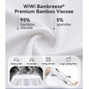 image:imageWiWi Bamboo Viscose womens capri pants Wide Leg Pajama Super Soft Lounge knit Sleep shorts Cooling Pj Bottoms SXXLApure White