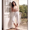 image:imageWiWi Bamboo Viscose womens capri pants Wide Leg Pajama Super Soft Lounge knit Sleep shorts Cooling Pj Bottoms SXXLAwhite Stars